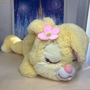 Disney parks RARE Bambi Miss Bunny sleeping Cuddleez 22” plush toy EUC